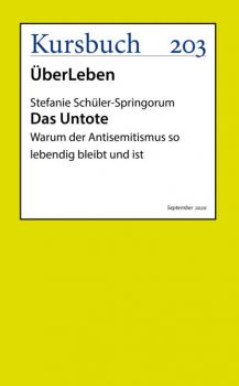 Читать Das Untote - Prof. Dr. Stefanie Schüler-Springorum