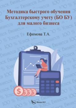 Читать Методика быстрого обучения Бухгалтерскому учету (БО БУ) для малого бизнеса - Т. А. Ефимова