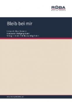 Читать Bleib bei mir - Wolfgang Kähne