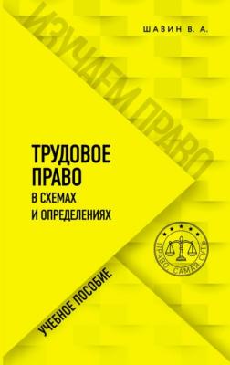 Трудовое право в схемах и определениях - Василий Анатольевич Шавин