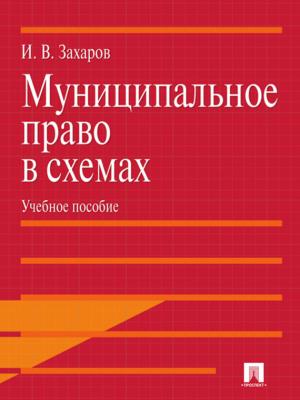 Муниципальное право в схемах - Илья Викторович Захаров