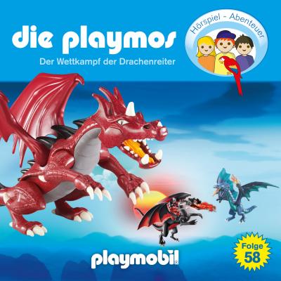 Die Playmos - Das Original Playmobil Hörspiel, Folge 58: Wettkampf der Drachenreiter - David Bredel
