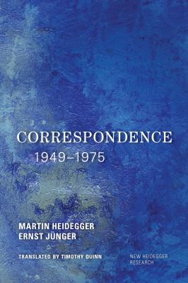 Correspondence 1949-1975 - Эрнст Юнгер
