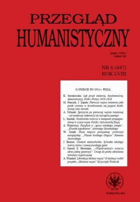Przegląd Humanistyczny 2014/6 (447) - Группа авторов