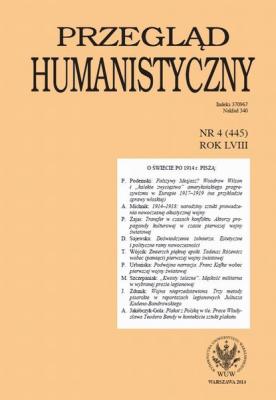 Przegląd Humanistyczny 2014/4 (445) - Группа авторов