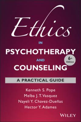 Ethics in Psychotherapy and Counseling - Kenneth S. Pope