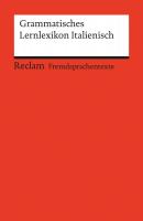 Grammatisches Lernlexikon Italienisch - Valerio Vial