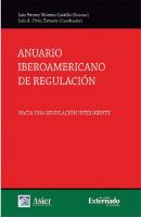 Anuario iberoamericano de regulación - Varios autores