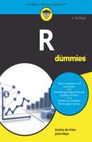 R für Dummies - Andrie de Vries