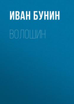 Читать Волошин - Иван Бунин