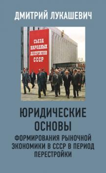 Читать Юридические основы формирования рыночной экономики в СССР в период перестройки - Дмитрий Лукашевич