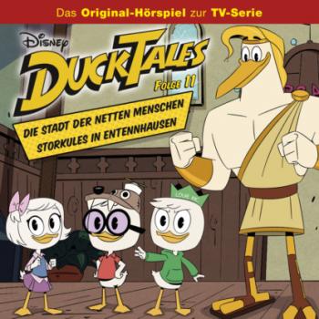 Читать DuckTales Hörspiel, Folge 11: Die Stadt der netten Menschen / Storkules in Entenhausen - Monty Arnold