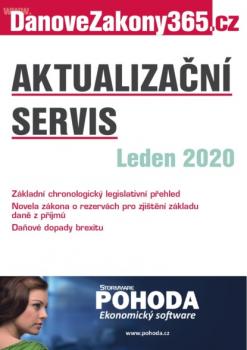 Читать Daňové zákony 2020 - Aktualizační servis LEDEN - NEWSLETTER - vydavatelství