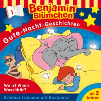 Читать Benjamin Blümchen, Gute-Nacht-Geschichten, Folge 1: Wo ist Winnie Waschbär? (Ungekürzt) - Vincent Andreas