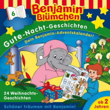 Читать Benjamin Blümchen, Gute-Nacht-Geschichten, Folge 6: 24 Weihnachtsgeschichten (Ungekürzt) - Klaus-P. Weigand