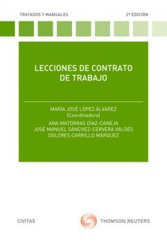 Читать Lecciones de contrato de trabajo - Dolores Carrillo Márquez
