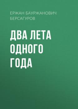 Читать Два лета одного года - Ержан Бауржанович Берсагуров