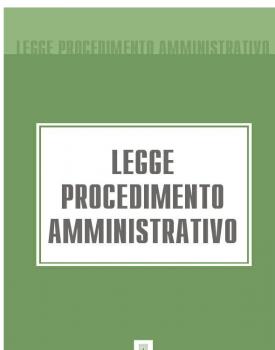Читать Legge Procedimento Amministrativo - Italia