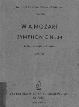 Читать Symphonie № 34 - Вольфганг Амадей Моцарт
