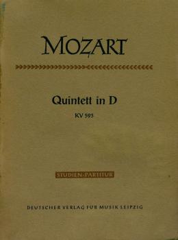 Читать Quintett in D fur 2 Violinen, 2 Violen und Violoncello - Вольфганг Амадей Моцарт