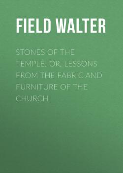 Читать Stones of the Temple; Or, Lessons from the Fabric and Furniture of the Church - Field Walter