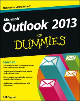 Читать Outlook 2013 For Dummies - Bill  Dyszel