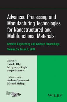 Читать Advanced Processing and Manufacturing Technologies for Nanostructured and Multifunctional Materials - Mrityunjay  Singh