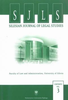 Читать â€žSilesian Journal of Legal Studiesâ€. Contents Vol. 3 - ÐžÑ‚ÑÑƒÑ‚ÑÑ‚Ð²ÑƒÐµÑ‚