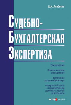 Читать Судебно-бухгалтерская экспертиза - Ш. И. Алибеков