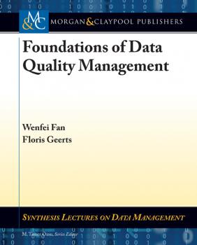 Читать Foundations of Data Quality Management - Wenfei Fan