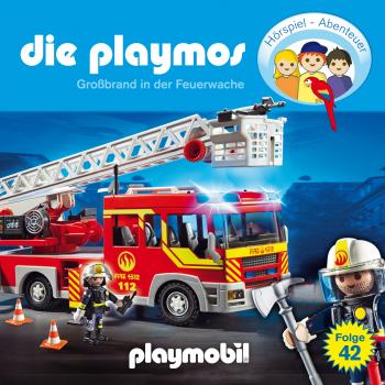 Читать Die Playmos - Das Original Playmobil Hörspiel, Folge 42: Großbrand in der Feuerwache - David Bredel