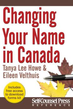Читать Changing Your Name in Canada - Eileen Velthuis