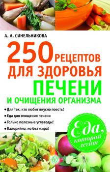 Читать 250 рецептов для здоровья печени и очищения организма - А. А. Синельникова