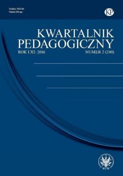 Читать Kwartalnik Pedagogiczny 2016/2 (240) - Praca zbiorowa