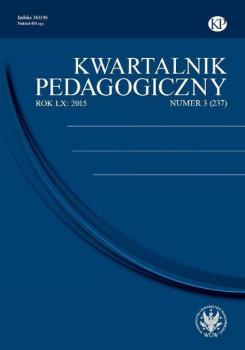 Читать Kwartalnik Pedagogiczny 2015/3 (237) - Praca zbiorowa