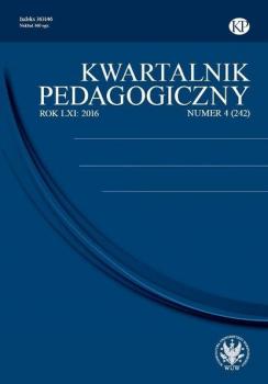 Читать Kwartalnik Pedagogiczny 2016/4 (242) - Praca zbiorowa