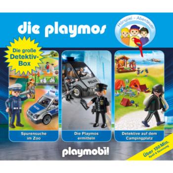 Читать Die große Detektiv-Box - Das Original Playmobil Hörspiel, Folgen 46, 66, 73 - David Bredel
